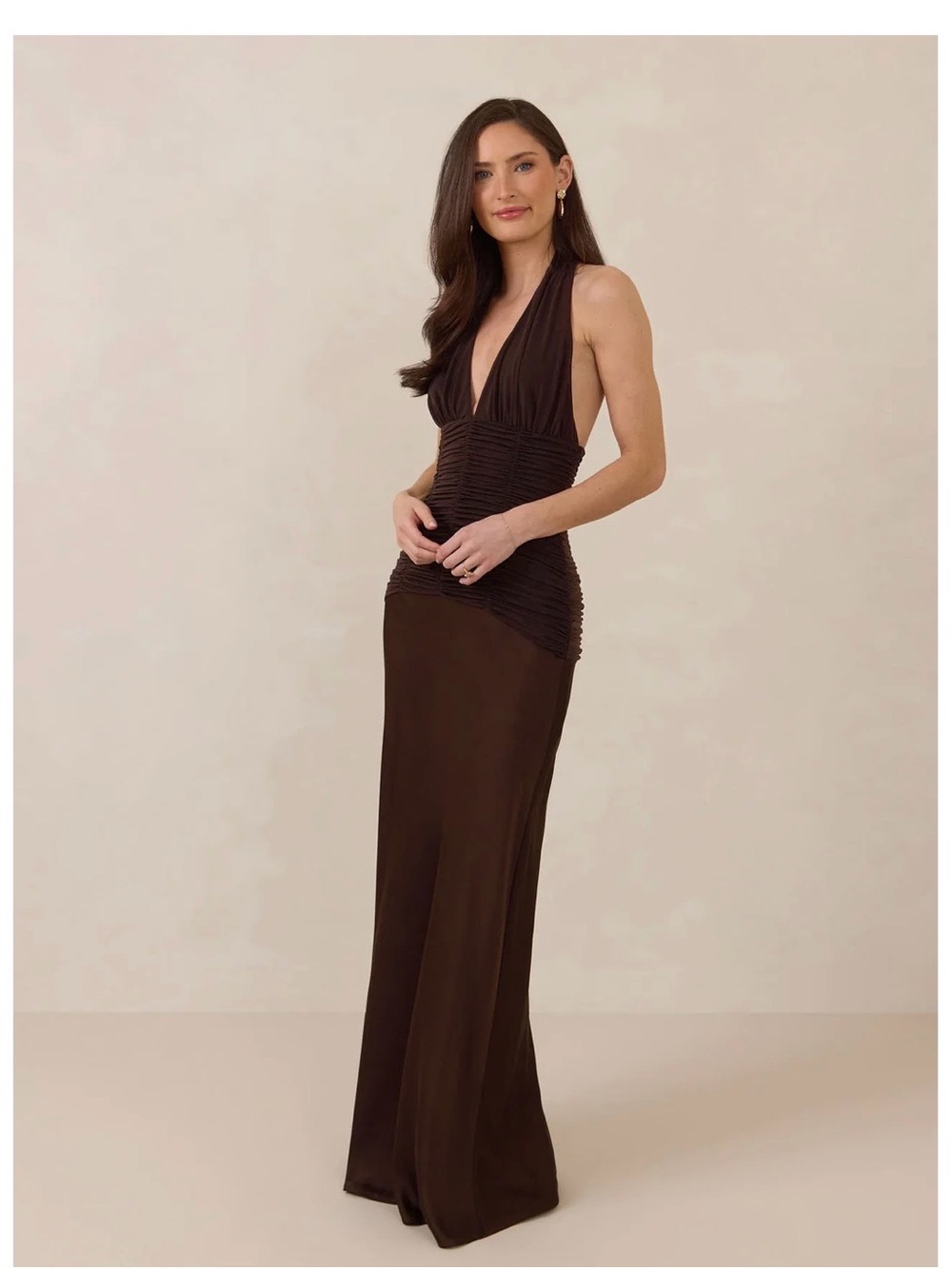 Park & Fifth Brown Monroe Dress